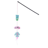 Load image into Gallery viewer, Assorted Cara Cat Tease N Dangle Wand - 33cm x 7cm x 4cm
