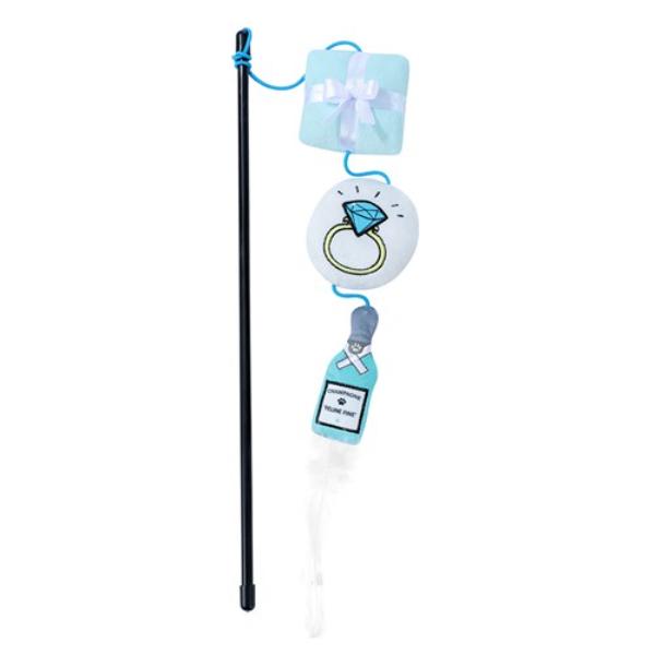 Assorted Cara Cat Tease N Dangle Wand - 33cm x 7cm x 4cm