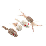 Load image into Gallery viewer, 2 Pack Cara Cat Chenille Cat Toy - 7cm x 3cm x 3cm
