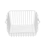 Load image into Gallery viewer, White Toska Wire Stacking Basket - 29.5cm x 29cm x 14.5cm
