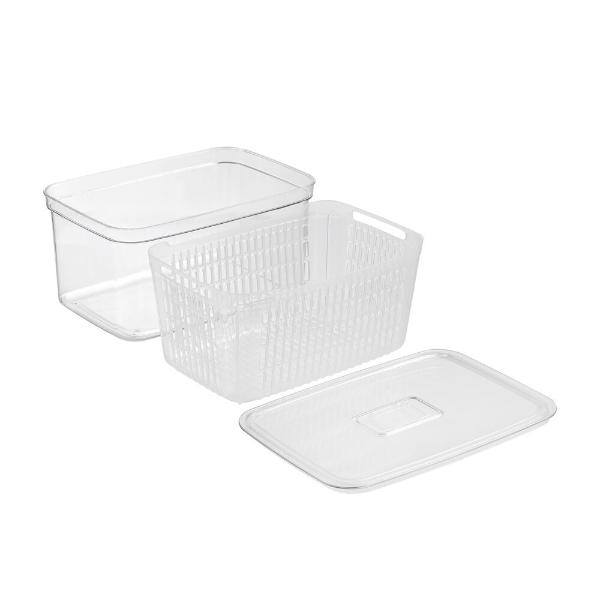 Boxsweden Crystal Clear Vegetable Storer Fridge Container - 7L