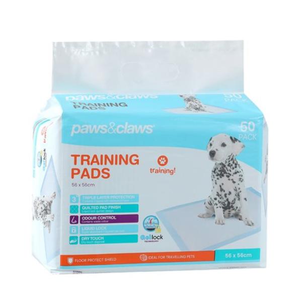 50 Pack Antibacterial Training Pads - 56cm x 56cm