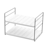 Load image into Gallery viewer, Boxsweden 2 Tier Brite Extendable Bottle Shelf - 42cm x 19.5cm x 20cm
