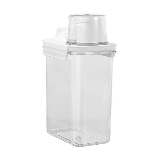 Boxsweden Crystal Clear Keep Fresh Dispensing Container With Measuring Cup - 1.8L