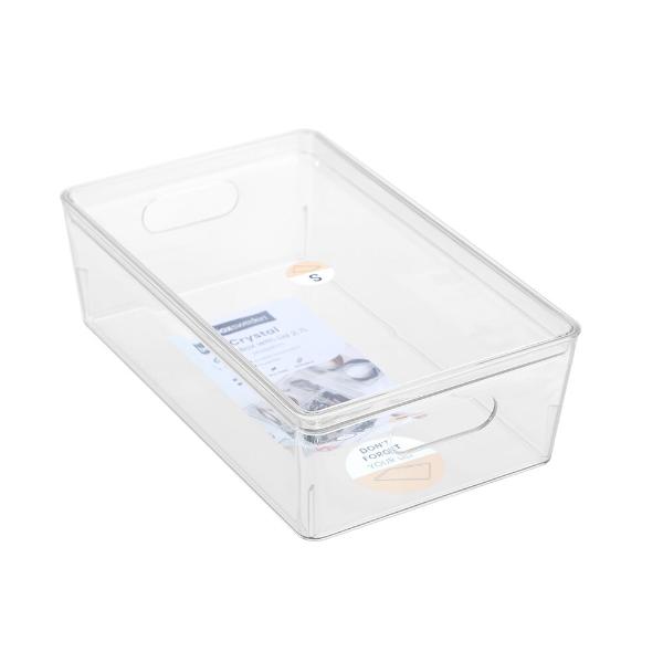 Boxsweden Crystal Clear Lidded Tidy Box - 2.7L