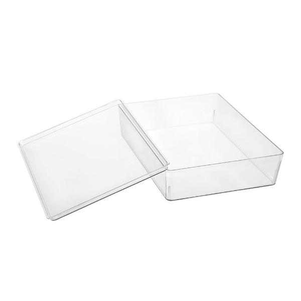 Boxsweden Crystal Clear Lidded Tidy Box - 7L