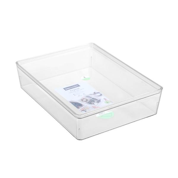 Boxsweden Crystal Clear Lidded Tidy Box - 7L