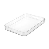 Load image into Gallery viewer, Boxsweden Clear Crystal Serving Tray Organiser - 43cm
