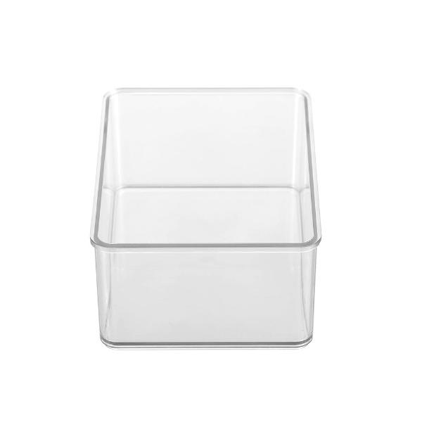 Boxsweden Clear Crystal Stackable Organiser Tray - 16cm