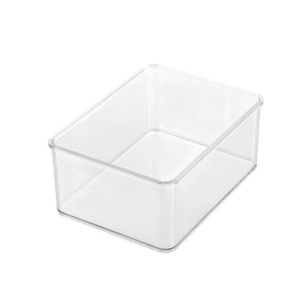 Boxsweden Clear Crystal Stackable Organiser Tray - 16cm