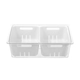 Load image into Gallery viewer, Boxsweden Crystal Crisp 2 Section Bin Storage - 4L
