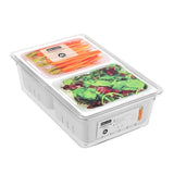 Load image into Gallery viewer, Boxsweden Crystal Crisp 2 Section Bin Storage - 4L
