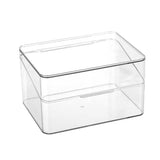 Load image into Gallery viewer, Boxsweden Crystal Clear Cosmetics Flip Lid Box - 20cm
