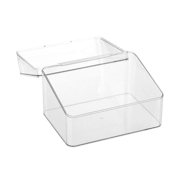 Boxsweden Crystal Clear Cosmetics Flip Lid Box - 20cm