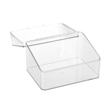 Load image into Gallery viewer, Boxsweden Crystal Clear Cosmetics Flip Lid Box - 20cm
