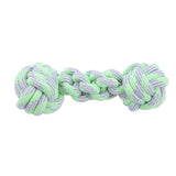 Load image into Gallery viewer, Neon Tug Of War Dumbell Tugger Toy - 25cm x 8cm x 1.5cm
