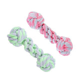 Load image into Gallery viewer, Neon Tug Of War Dumbell Tugger Toy - 25cm x 8cm x 1.5cm
