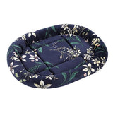 Load image into Gallery viewer, Floral Oval Cat Bed - 42cm x 36cm x 4cm
