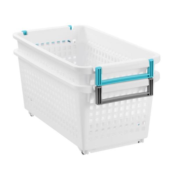 Large Stacking Storage Basket - 24L