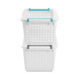 Load image into Gallery viewer, Large Stacking Storage Basket - 24L
