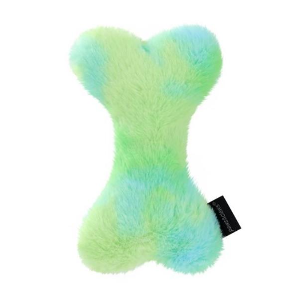 Tie Dye Plush Man & Bone - 17cm x 12cm x 5.5cm