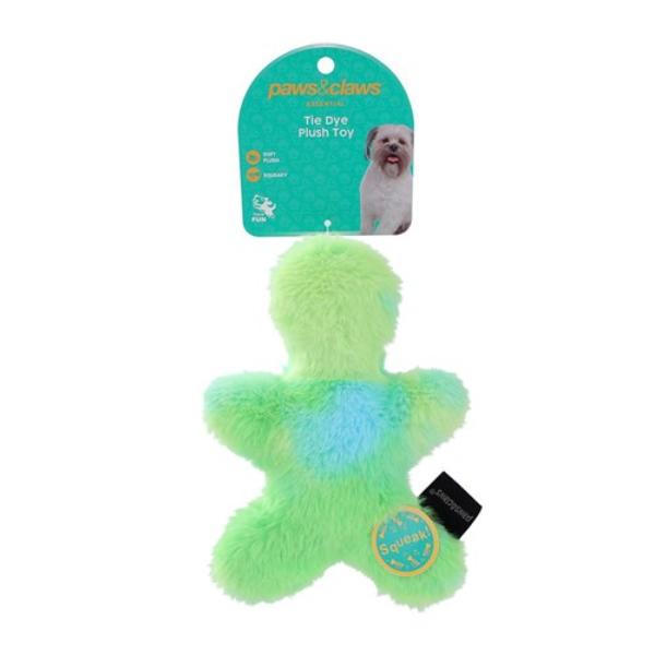 Tie Dye Plush Man & Bone - 17cm x 12cm x 5.5cm
