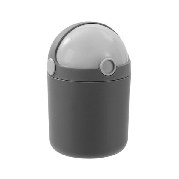 Round Tabletop Dome Lid Bin - 2L