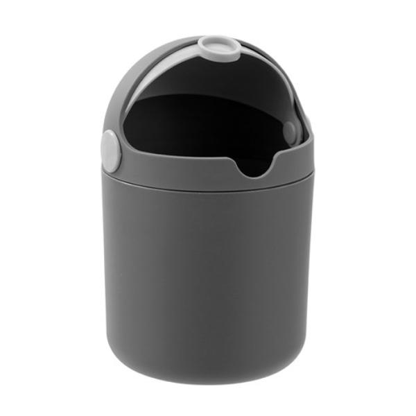 Round Tabletop Dome Lid Bin - 2L