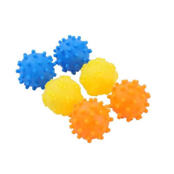 6 Pack Vinyl Ball - 7cm
