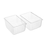 Load image into Gallery viewer, Crystal 4 Section Chilled Server Flip Lid - 41cm x 16cm x 12.5cm
