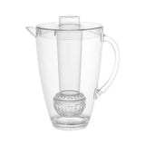 Load image into Gallery viewer, 2 In 1 Lemon &amp; Lime Crystal Chilled Pitcher - 2.8L
