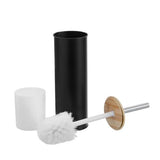 Load image into Gallery viewer, Bano Metal Bamboo Top Toilet Brush - 9.5cm x 38cm
