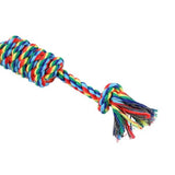 Load image into Gallery viewer, Rainbow Knotted Rope Toy = 30cm x 1cm
