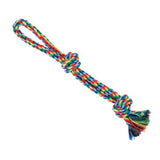 Load image into Gallery viewer, Rainbow Knotted Rope Toy = 30cm x 1cm
