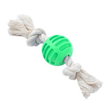 Load image into Gallery viewer, TPR Ball Rope Pet Toy - 22cm x 6cm x 1.5cm
