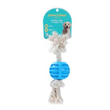 Load image into Gallery viewer, TPR Ball Rope Pet Toy - 22cm x 6cm x 1.5cm
