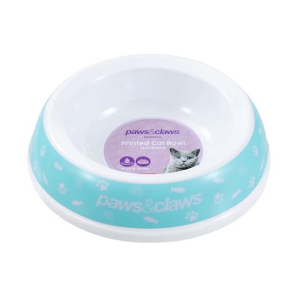Printed Cat 160ml Bowl - 14cm x 11.5cm x 4cm