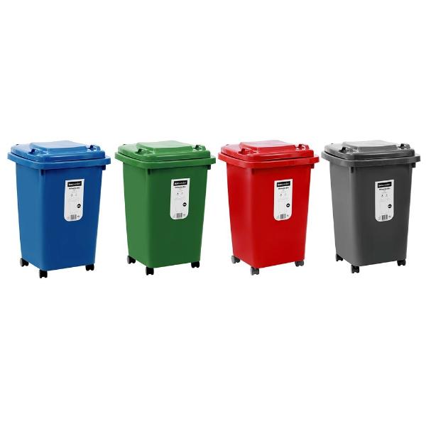 Boxsweden Wheelie 60L Storage Bin - 46cm