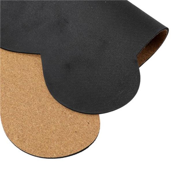 Cork Anti Slip Base Feeding Mat Bone - 55cm x 33cm x 0.4cm