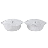 Load image into Gallery viewer, Lemon &amp; Lime Thick And Strong Foil Bbq With Lid - 34cm
