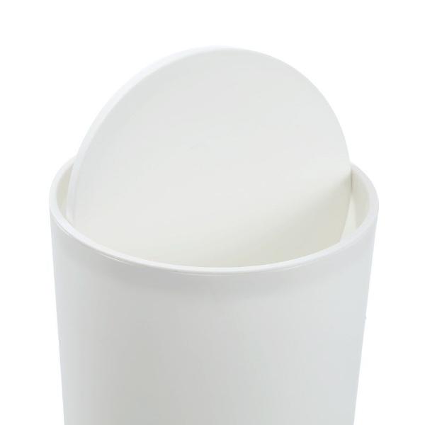 Boxsweden Round Touch Swing Home Office Bin - 7.5L