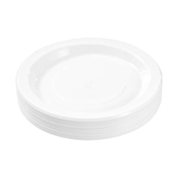 25 Pack Reusable Serving Plate - 22.5cm