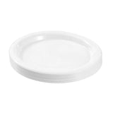 Load image into Gallery viewer, 20 Pack Lemon &amp; Lime White Large Round Reusable Serving Plate - 25.5cm
