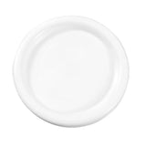 Load image into Gallery viewer, 20 Pack Lemon &amp; Lime White Large Round Reusable Serving Plate - 25.5cm
