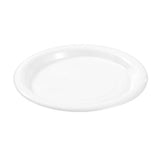 Load image into Gallery viewer, 20 Pack Lemon &amp; Lime White Large Round Reusable Serving Plate - 25.5cm
