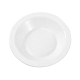Load image into Gallery viewer, 25 Pack Lemon &amp; Lime White Round Reusable Serving Plate - 18cm

