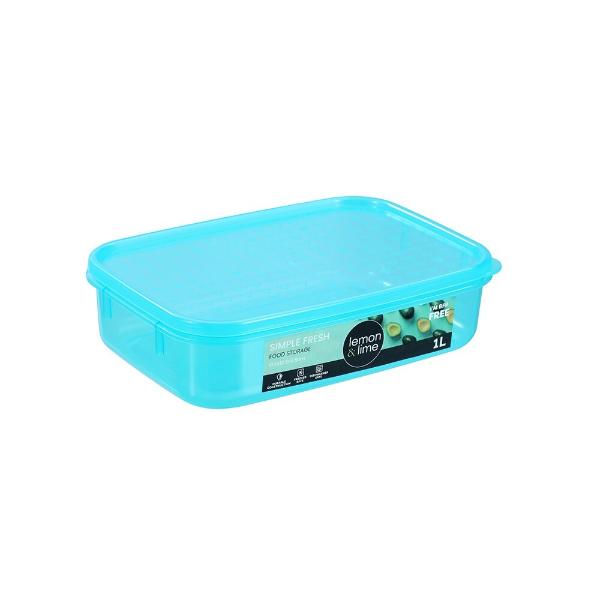 Lemon & Lime Simple Fresh Food Container - 1L