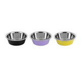 Load image into Gallery viewer, Stainless Steel Anti Skid 1500ml Pet Bowl - 20.6cm x 20.6cm x 6.6cm
