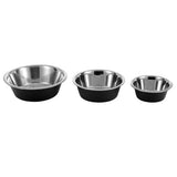 Load image into Gallery viewer, Stainless Steel Anti Skid 2000ml Pet Bowl - 24.6cm x 24.6cm x 7.5cm
