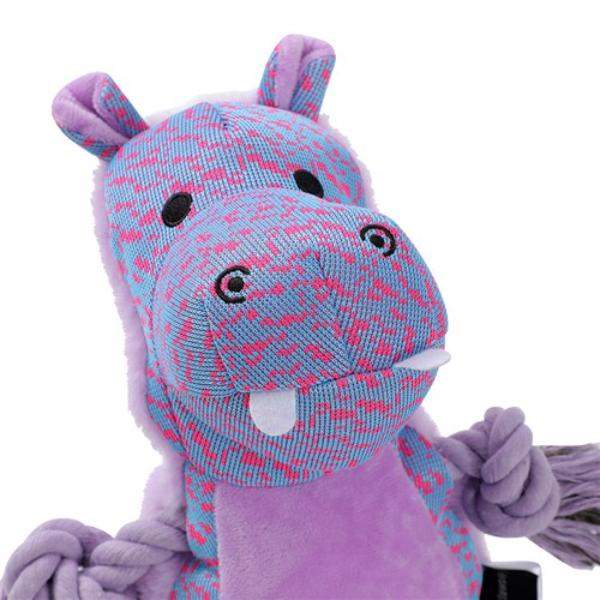 Rope Buddy Fly Knit Animals Pet Toy - 24cm x 16cm x 7cm